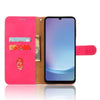 For Samsung Galaxy A25 5G SC-53F Skin Feel Magnetic Flip Leather Phone Case(Rose Red)