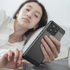 For Asus Zenfone 11 Ultra Brushed Texture Carbon Fiber TPU Case(Black)