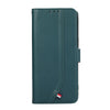For Samsung Galaxy A34 5G ABEEL Delicate Texture Splicing RFID Leather Phone Case(Green)