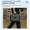 STARTRC ABS Waterproof Shockproof Suitcase Storage Box For DJI Mini 4 Series / Mini 3 Series / RC / RC-N1(Black)