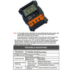 Dual DC Current 12V/24V Solar Controller LCD PWM Photovoltaic Power Generation Controller(30A)