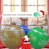 MT709 Yard Christmas Ornaments PVC Inflatable Balls(Red)