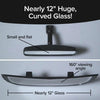 Wide-Angle Rearview Mirror Reduce Blind Spots Fits Most Cars SUVs