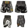 ZhuoAo Boxing Shotgun Clothing Training Fighting Shorts Muay Thai Pants, Style: HIT Red Stamping(L)