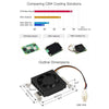 Waveshare Dedicated 3007 Cooling Fan for Raspberry Pi Compute Module 4 CM4, Power Supply:5V