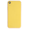 iPhone XR Yellow Back Cover Assembly with Side Keys & Wireless Charging