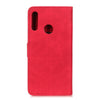 For Alcatel 1SE 2020 KHAZNEH Retro Texture PU + TPU Horizontal Flip Leather Case with Holder & Card Slots & Wallet(Red)