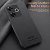 For Redmi Turbo 3 HUIYI Leather Magnetic Phone Case(White)