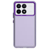 For Redmi K70 Candy PC Hybrid TPU Shockproof Phone Case(Purple)