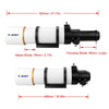 SVBONY SV48P Refracting Astronomical Telescope Tube 1.25/2 Inch Universal 90/500 Dual Speed Focusing