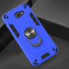 For Samsung Galaxy J5 Prime 2 in 1 Armour Series PC + TPU Protective Case with Ring Holder(Dark Blue)