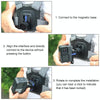 PULUZ Action Camera Quick Release Magnetic Base Adapter (Black)