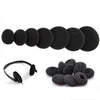 10pcs Sponge Ear Pads For Headphones Replacement Cushions 60mm