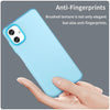 For Samsung Galaxy A06 4G Frosted Translucent TPU Hybrid PC Full Coverage Phone Case(Blue)