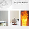 Zigbee Smart Smoke Detector - Wireless, App Alerts, Long Battery