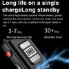 Smart Watch Ring ECG Temperature Heart Rate Blood Pressure Health Bluetooth Talking Watch, Color: Blue Silicone