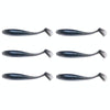 10.5cm 6pcs /Pack HENGJIA T-Tail Soft Dummy Bait Freshwater Fishing Lures(Color 6)