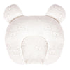 0-1 Year Old Baby Pillow Anti-Head Deflection Shaped Children Pillow, Style: Bear Silk Floss Filling