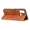For Alcatel 3X 2020 KHAZNEH Retro Texture PU + TPU Horizontal Flip Leather Case with Holder & Card Slots & Wallet(Brown)