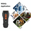 Ultrasonic Anti Barking Device with LED Flashlight - Dark Grey