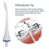 D959 Mornwell 2 PCS Oral Cavity Flusher Replacement Nozzle for Mornwell D50/D52/F18