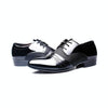 Flat Shoes Breathable Men Business Dress Shoes, Size:43(Black)