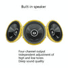 15.6 Inch Car HD Ceiling TV Mp5 Display Car Ceiling Monitor(Black)