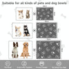 Absorbent Anti-Slip Dog Mat, Grey, 35x50cm