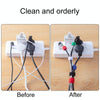 20pcs Nylon Fixed Packing Tying Strap Data Cable Storage Bundle, Model: 10 x 100mm Black