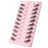 10pairs /Box Half False Eyelashes With Transparent Stems Natura Extension Lashes Y1008