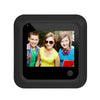 2.4" Smart Peephole Camera, 2MP HD, Motion Detection, 35-110mm Doors (Black)