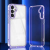 For Samsung Galaxy A25 5G Shine High Transparency Acrylic Phone Case(Purple)