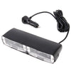 DC 12V 4.2W 16LEDs Crystal Lamp Beads Car Windshield Warning Lamp 18 Flash Patterns(Adjustable)