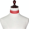 3 PCS European and American Style 6 Layers Flannel Necklace Collar, Random Color Delivery