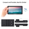 FEELWORLD FW568S 6 Inch On-camera Monitor FHD IPS 3G-SDI 4K HDMI F970 External Power and Install Kit (Black)
