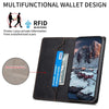 For Samsung Galaxy A36 Business Solid Color Magnetic RFID Leather Phone Case(Black)