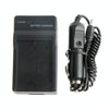 Digital Camera Battery Car Charger for Casio NP-130(Black)