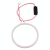 100mm 5W 180LM Angel Eyes Circles Car Headlight Blue Light COB LED Lights for Vehicles, DC 12-24V