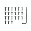 21pcs/set For Xiaomi Mijia M365 Pro Battery Compartment Screws(White)