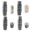CDF-200/3 Waterproof Wire Connector With 5 Pin Cold Pressure Terminal