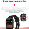 QX9 1.96 inch BT5.2 Smart Sport Watch, Support Bluetooth Call / Sleep / Blood Oxygen / Heart Rate / Blood Pressure Health Monitor(Blue)