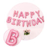 2 PCS 16 Inch Happy Birthday Letter Aluminum Film Balloon Birthday Party Decoration Specification(US Version Princess)