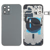 iPhone 12 Pro Back Cover Assembly (Black) - Wireless Charging
