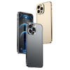 For iPhone 13 Pro Metal Frame Frosted Case (Gold)