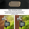 Gardening Timer Automatic Watering Device Garden Balcony Watering Device Intelligent Irrigation System Controller(Black)