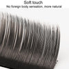 XINUO 10rows /Box Single Flat Hair Eyelash Extensions Double Tip Soft Matte False Eye Liners, Model: 0.15 Baby Curved(8mm)