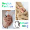 R8 SIZE 16 Smart Ring, Support Heart Rate / Blood Oxygen / Sleep / Multiple Sports Modes(Black)