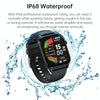 Bluetooth Talk HD Large Screen Heart Rate Oxygen Monitoring Multi-Sport Mode Smart Watch(Black)