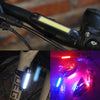 LED Rechargeable Bicycle Warning Strip Tail Light(OPP Red Light)