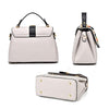 08818 Multifunctional Lady Small Square Handbag(Apricot)